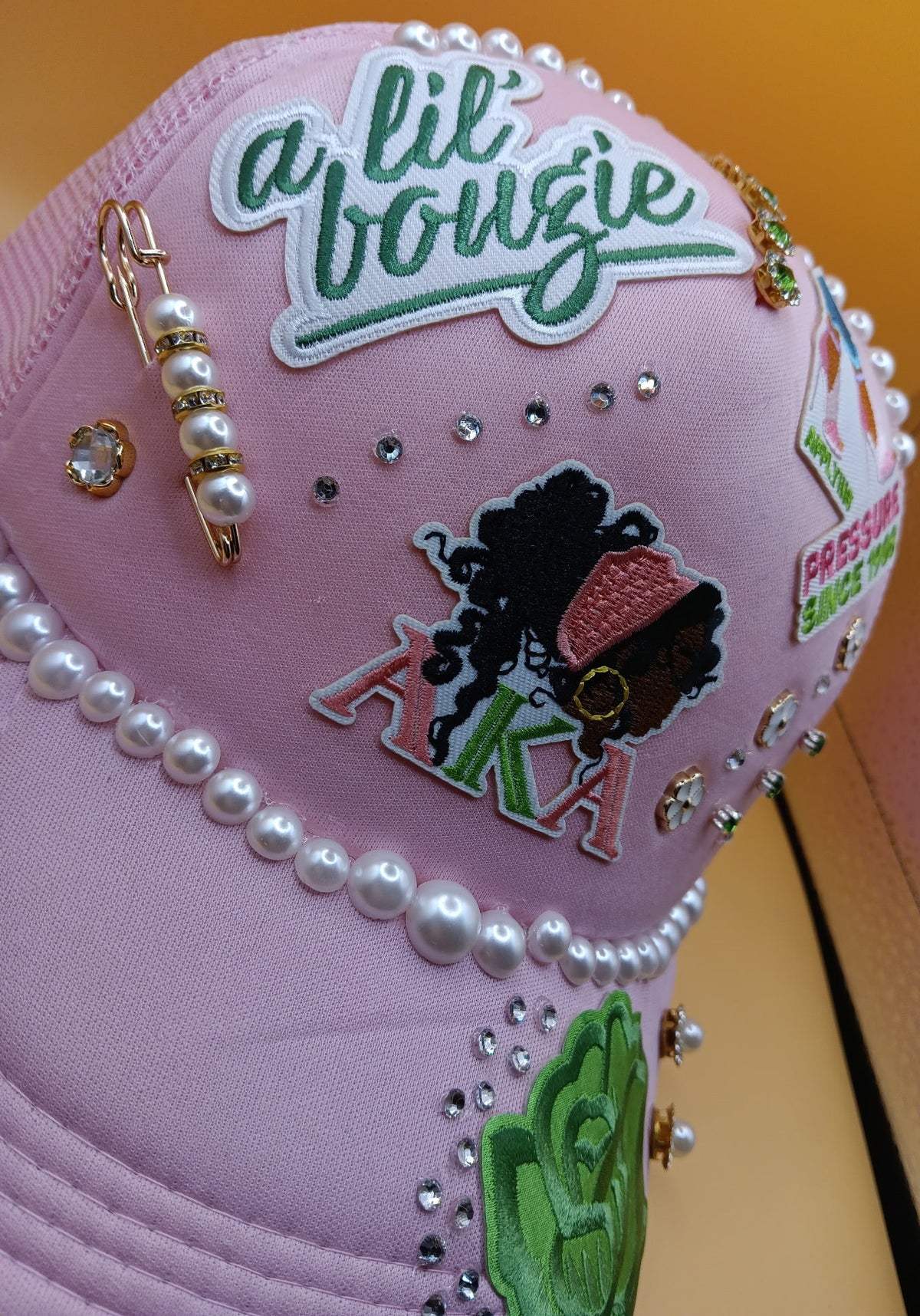 Pink Trucker Hat AKA inspired