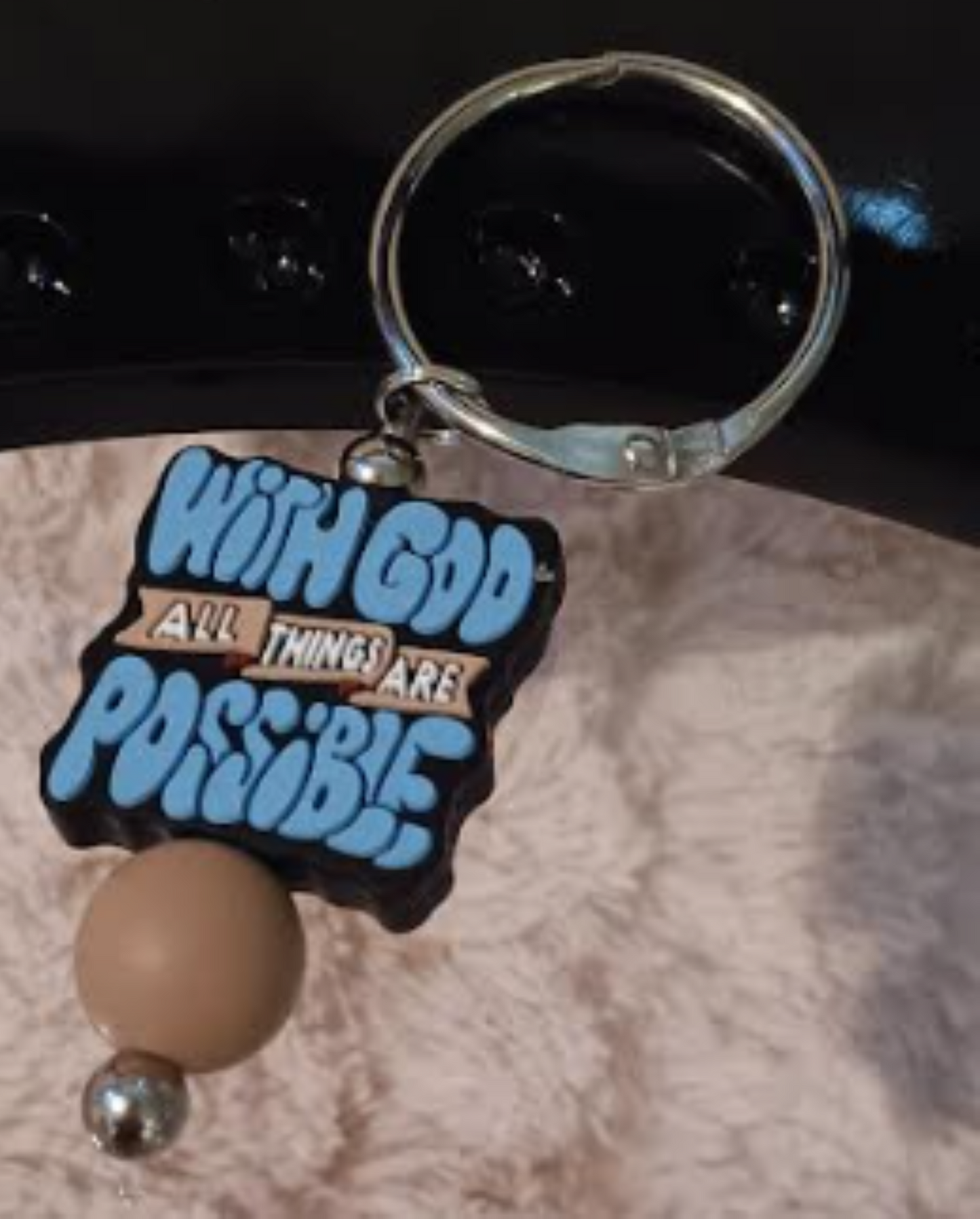 With God All Things Are Possible ✨ Tumbler Charm