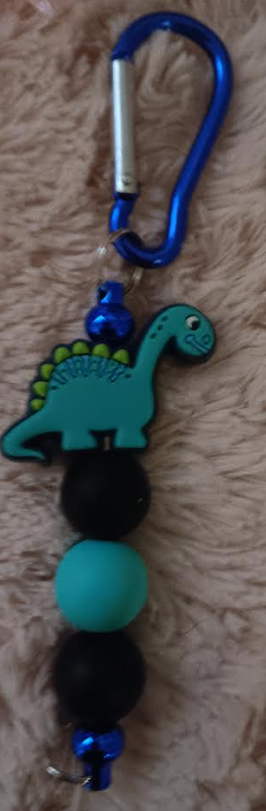 Blue D-Ring Charm β Dinosaur π¦π"