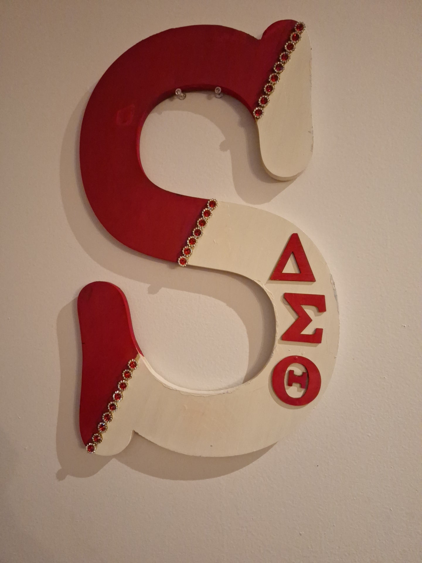 Sorority Letters available A-Z custom made elephants and shoes are available for add ons