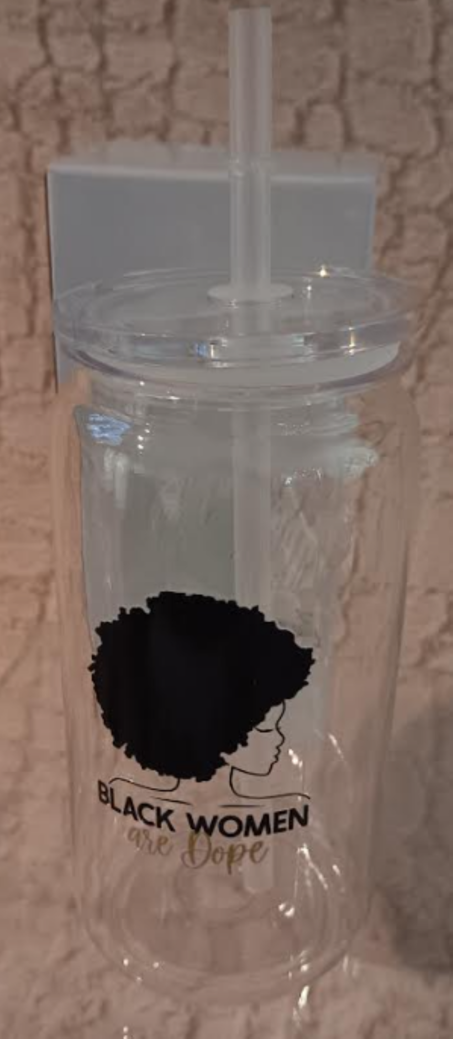 Juneteenth Collection – 16oz Acrylic Cup | 1865 Freedom Edition