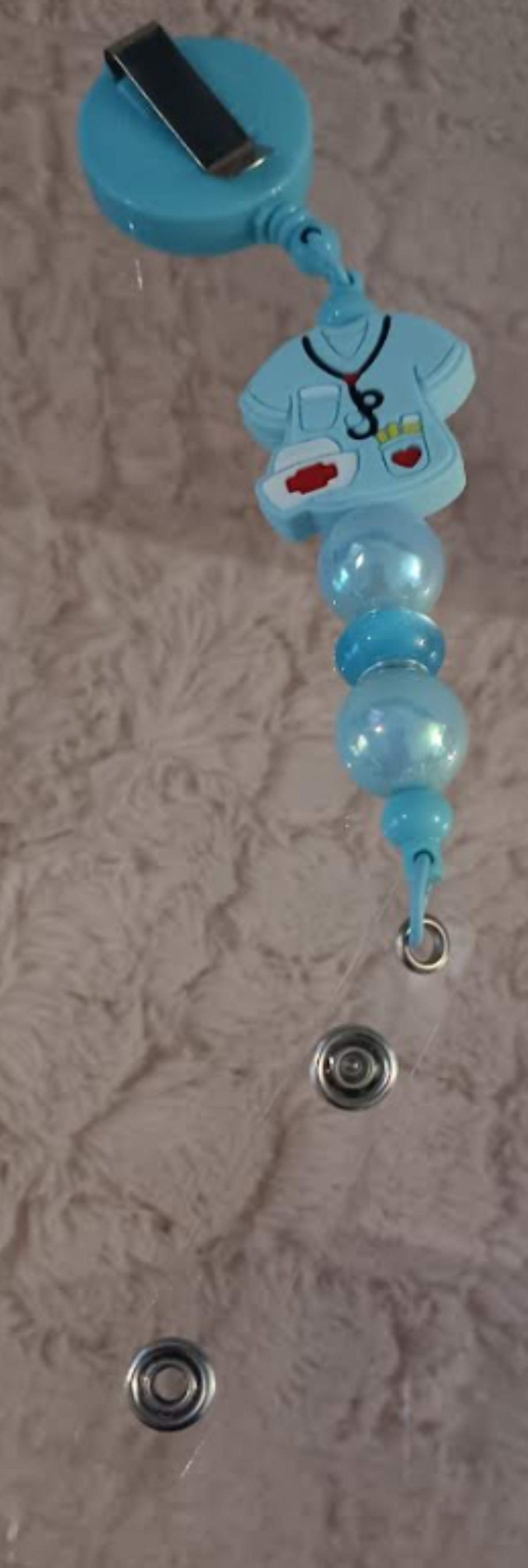 Medical Collection/Blue Scrub Id Retractor