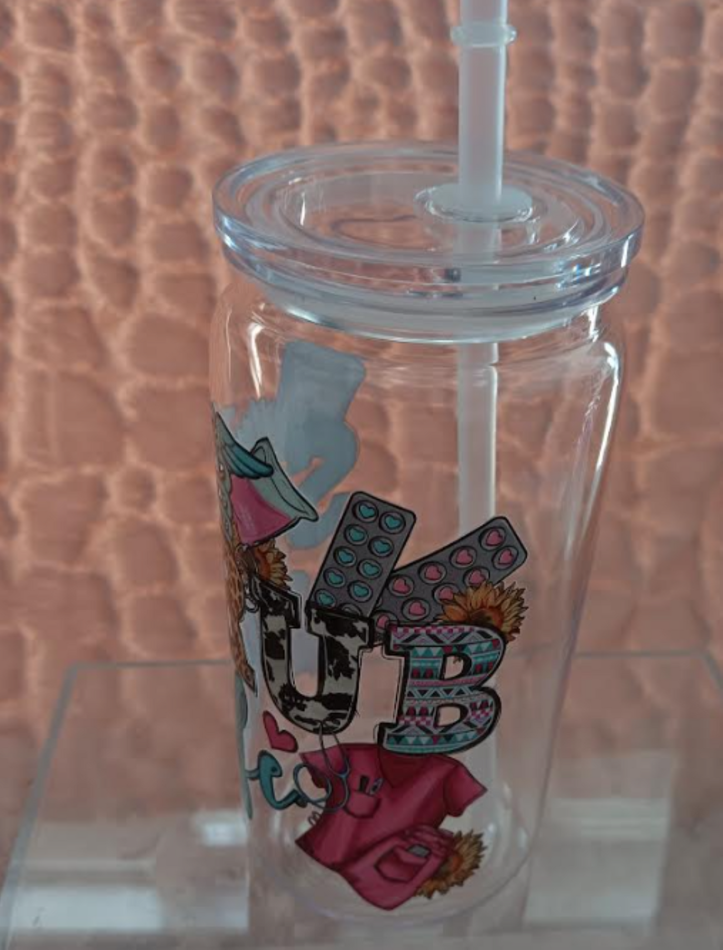 🩺 Medical/Scrub Life 16oz Acrylic Cup