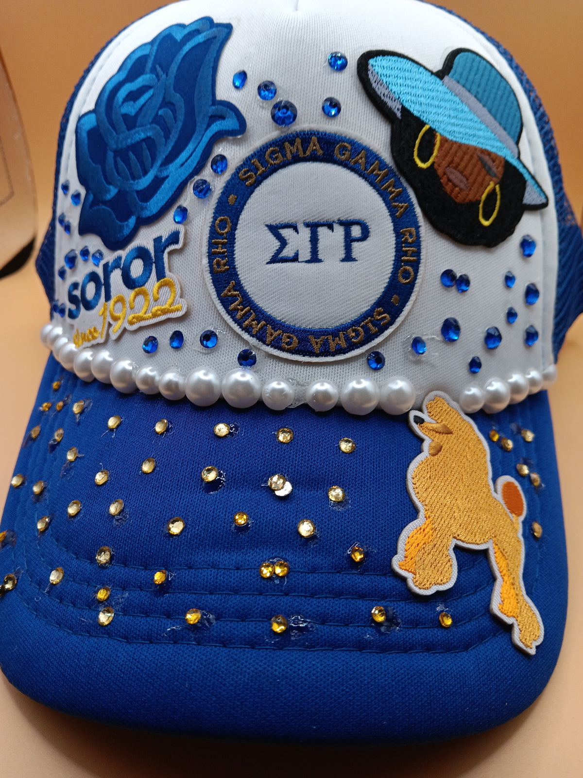 Sigma Gamma RHO Poodle Trucker hat