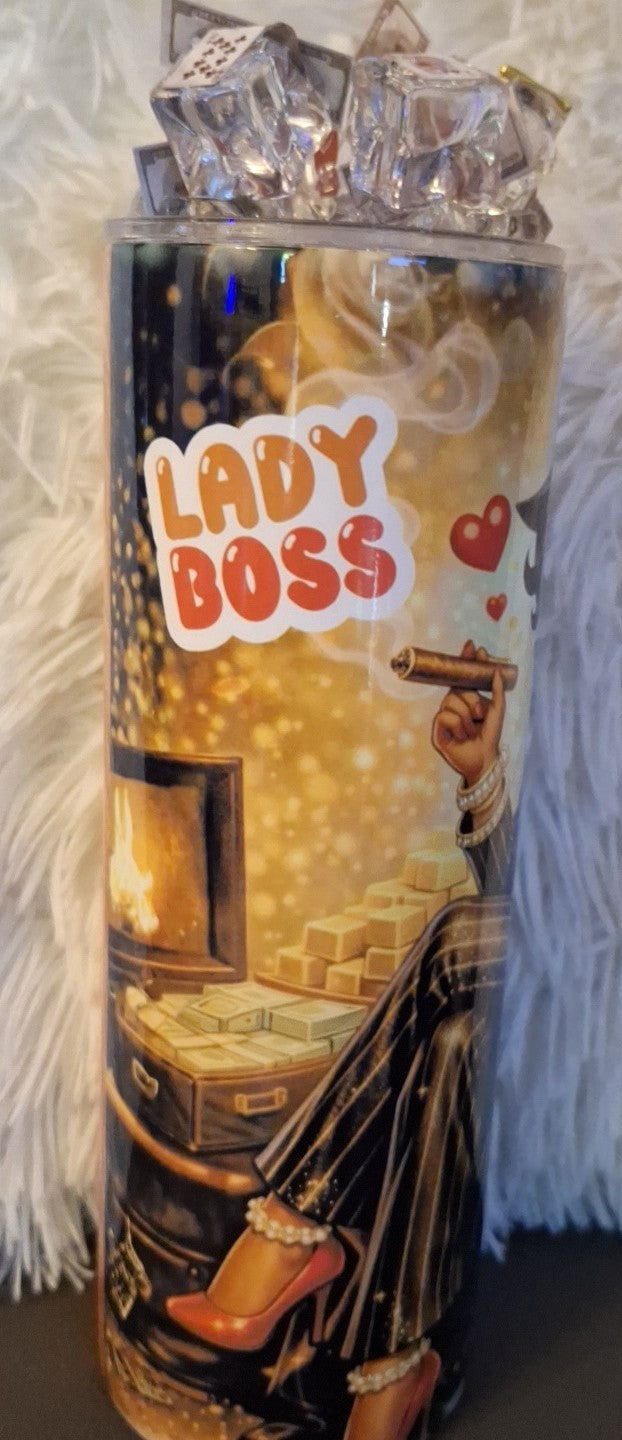 Boss Lady Betty 20 oz tumbler