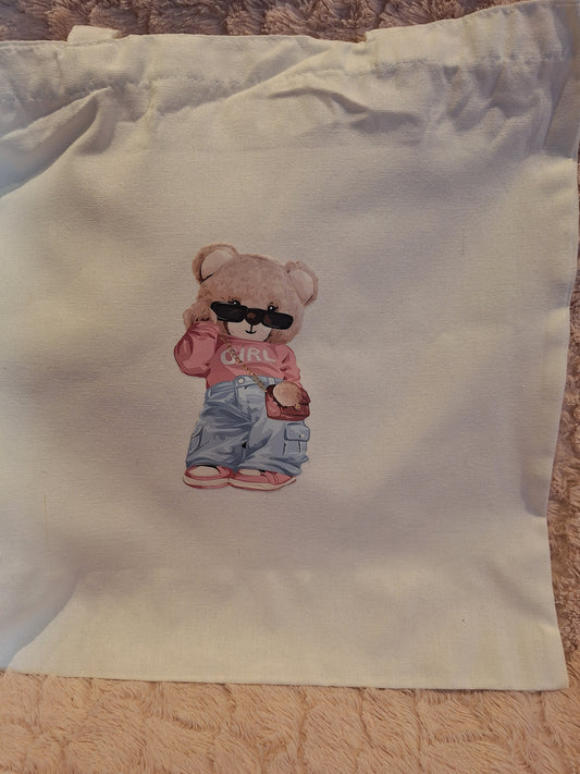 Teddy bear tote