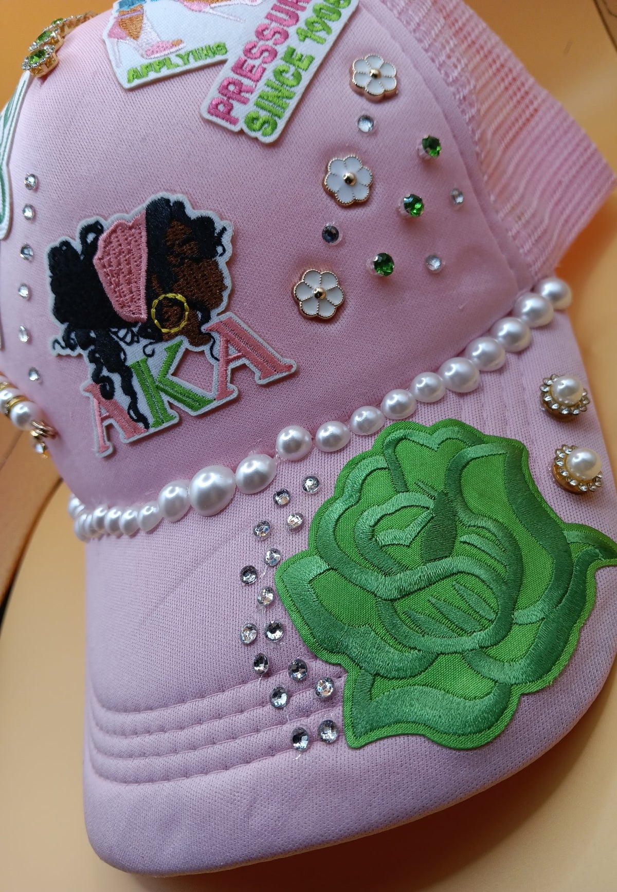 Pink Trucker Hat AKA inspired