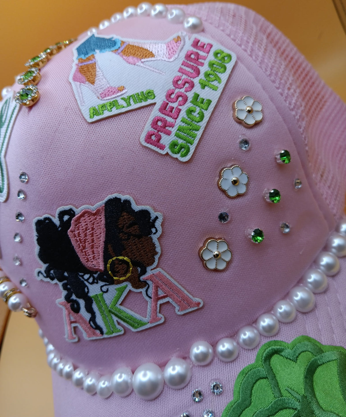 Pink Trucker Hat AKA inspired