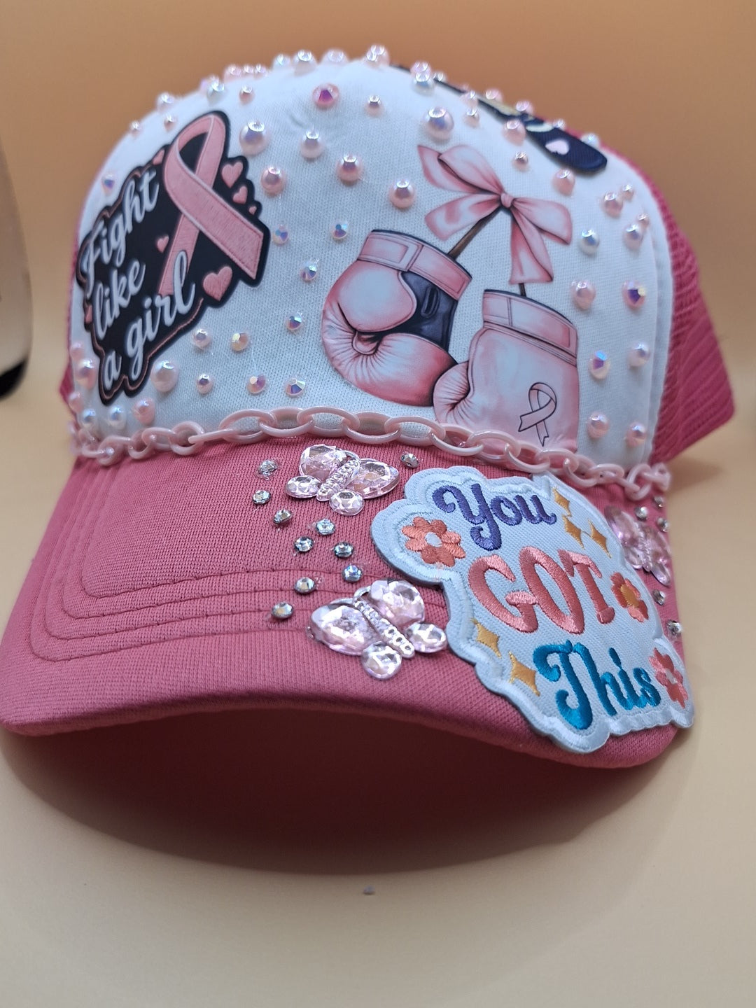 Breast Cancer Awareness Trucker Junk Hat