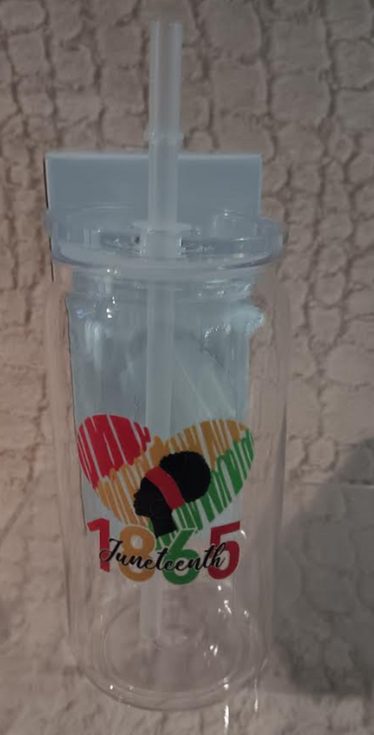 Juneteenth Collection – 16oz Acrylic Cup | 1865 Freedom Edition