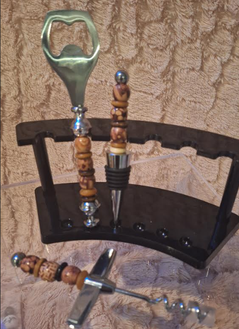 African Beaded Bar Set