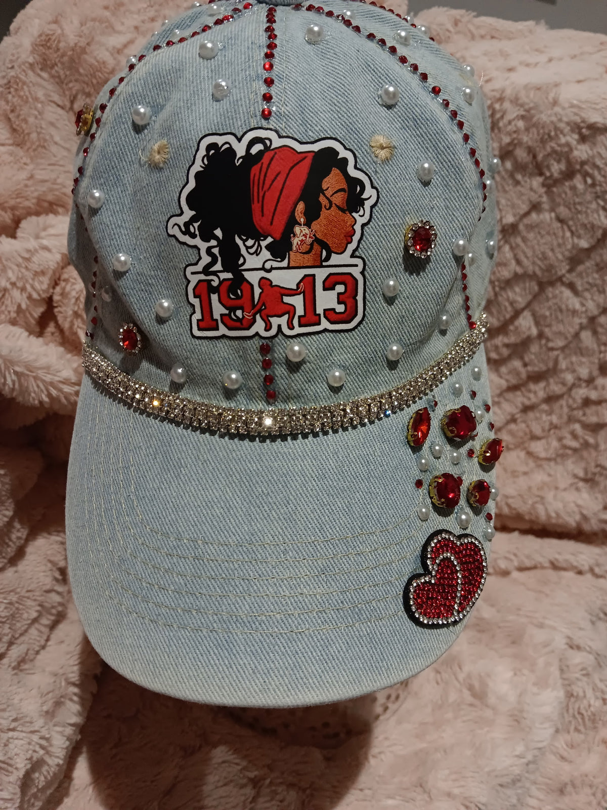 Delta-Inspired Light Blue Denim Junk Hat