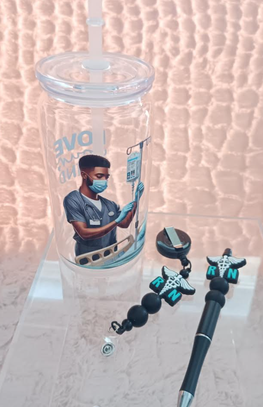 🧠 Nurse Collection – Male Mental Health Nurse Gift Set