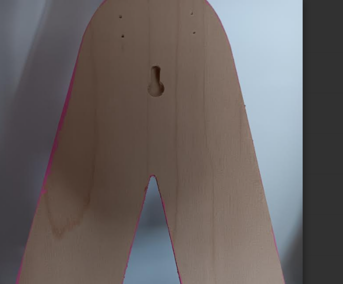 Custom 18" Letter Wall Hanging A-Z or Easel Decor /Custom Order