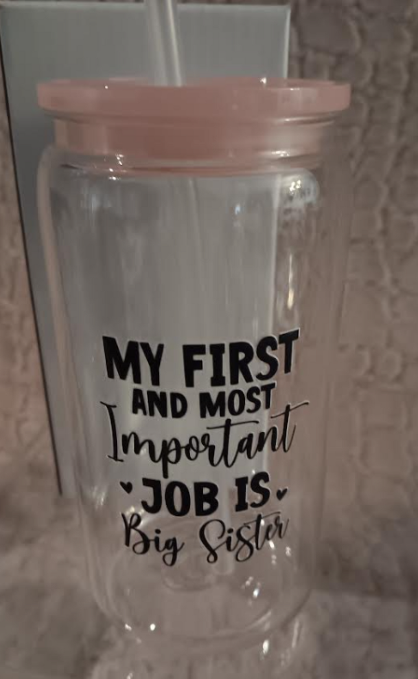 Sister Sister Collection – 16oz Acrylic Cups | Bonded by Love