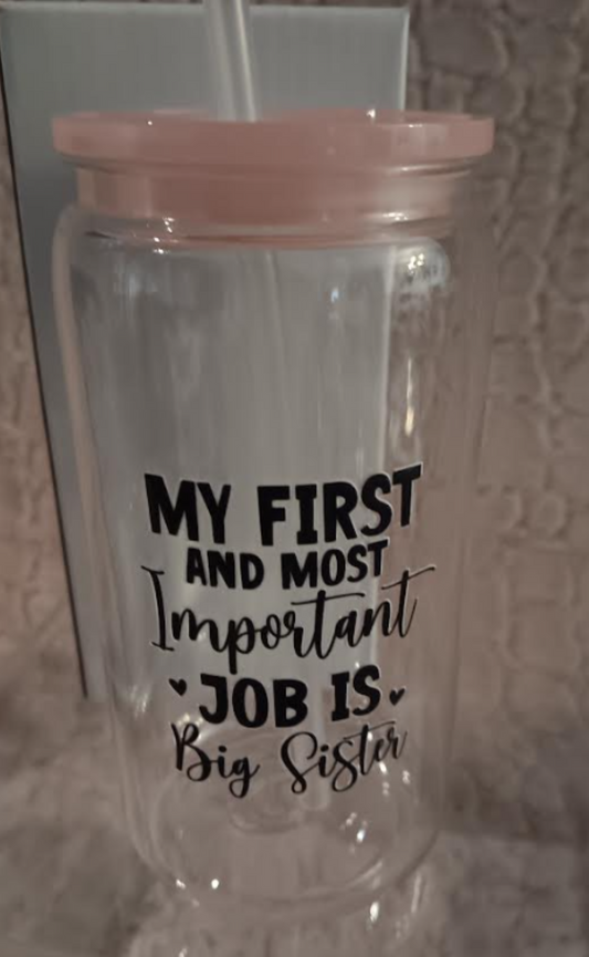 Sister Sister Collection – 16oz Acrylic Cups | Bonded by Love