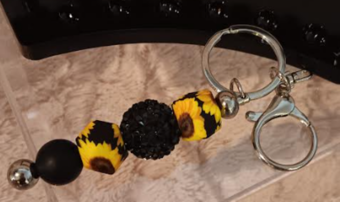 Black Eyed Susan Key chain