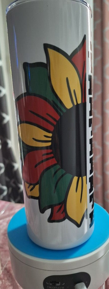 Juneteenth 20 oz tumbler