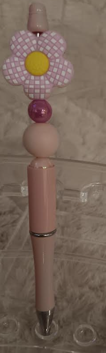 Pink Daisy Pen