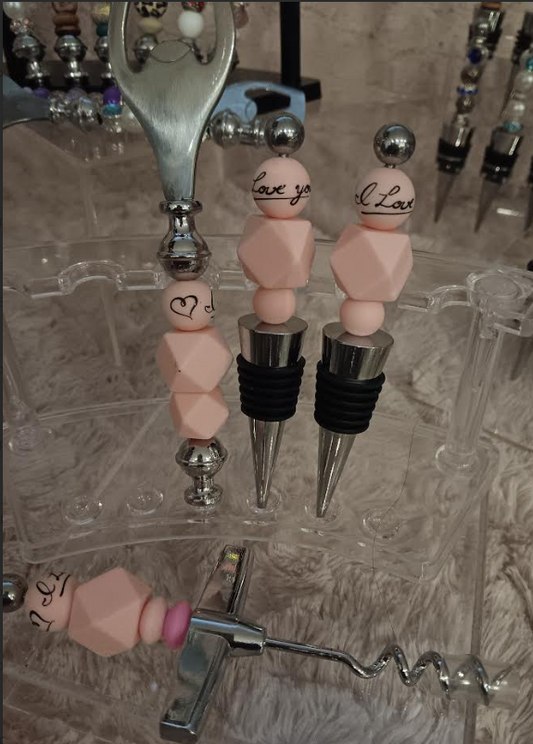 Pink Silicone Barware