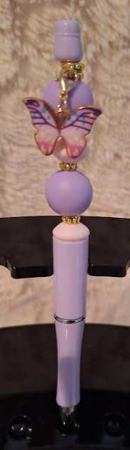 Purple and Pink Butterfly pen